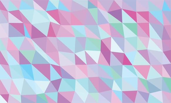 Abstract Geometric Background with Pastel Colors Triangles Modern Design vector