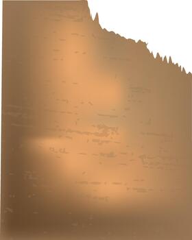 Torn Paper Sheet with Transparent Background vector