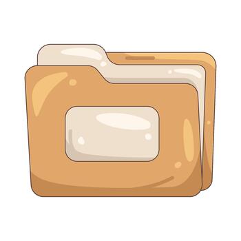 Illustration of File Folder vector
