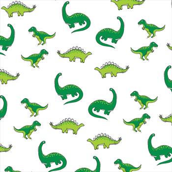 Dinosaur all over pattern illustrations print vector