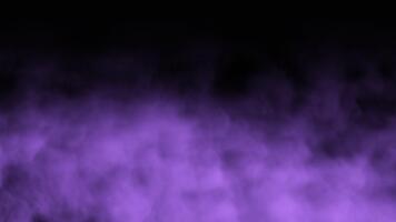 Smooth purple smoke animation drifting sideways, creating an atmospheric and cinematic effect. Ideal for motion graphics, intros, digital art, and visual backgrounds video