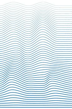 Wavy line abstract background.Abstract blue curve wave lines. vector