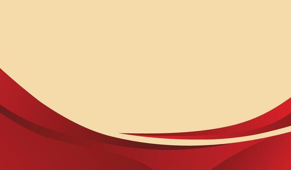 red and cream gradient wave background vector