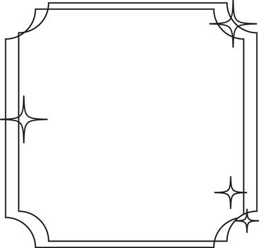 retro memorándum texto caja. vector