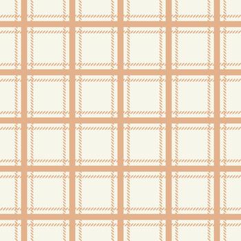 Minimalistic plaid pattern for napkins, texture for blankets and kitchen textiles, Scottish plaid, intersecting lines vector