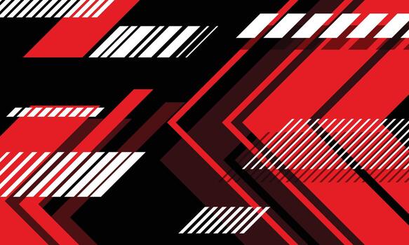 resumen rojo y blanco geométrico líneas antecedentes vector
