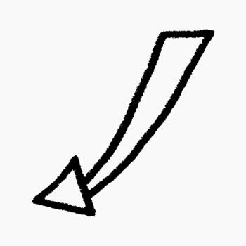 Charcoal doodle arrow, chalk stroke with rough texture, pencil underline in sketch style, playful crayon strip, soft gritty grain and scribble accents. vector