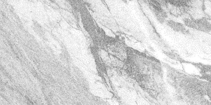 Gritty white marble texture with stipple grain. Distressed stone background with grunge mood overlay. Soft imperfect mineral surface for design work. vector