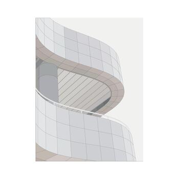 Clean Minimal Architecture vector