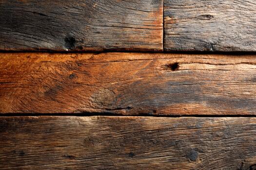 Weathered wooden planks create a rustic and warm atmosphere in a cozy setting photo