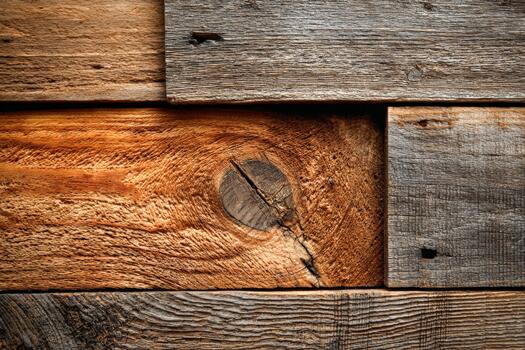 A close up of a wooden wall with a hole in it photo