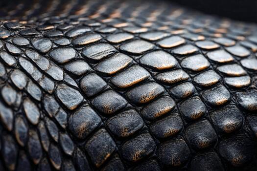 Close-up view of textured reptile skin showcasing intricate patterns and colors photo