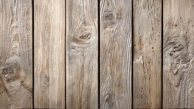 Wooden planks arranged in a rustic pattern for decorative or construction use photo