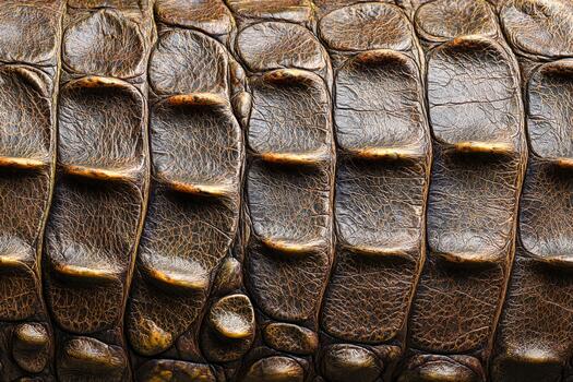 Close-up view of textured reptile skin showing unique scales and pattern details photo