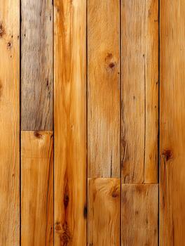 Wooden floor with natural patterns and textures in warm tones photo