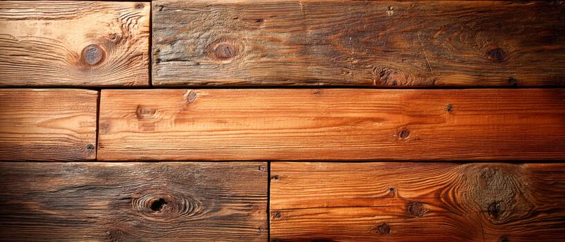 de madera tablones arreglado en un diagonal modelo con natural texturas y tonos foto