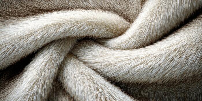 suave y sedoso textura de un piel tela tejido juntos en intrincado patrones foto