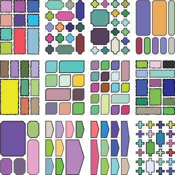 Unique layout grids tailored for modern visual storytelling projects vector