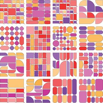 avanzado creativo bento cuadrícula diseño conceptos adecuado para profesional gráficos vector