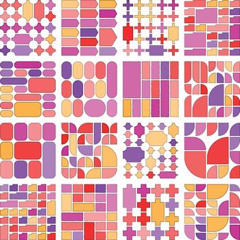 único moderno bento cuadrícula diseños Perfecto para avanzado diseño proyectos vector