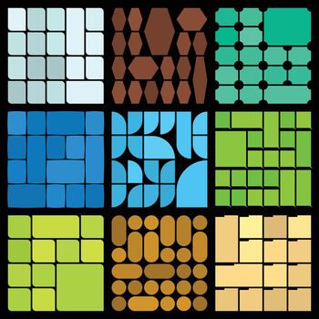 Elegant digital bento layout design crafted for polished interfaces vector