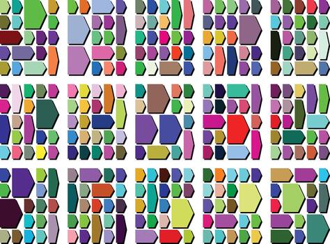 Advanced chevron arrow elements perfect for clean minimal interface themes vector