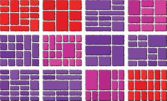 Abstract Glitch Pixel Grid Artwork Featuring Retro Futuristic Digital Distortion Style vector