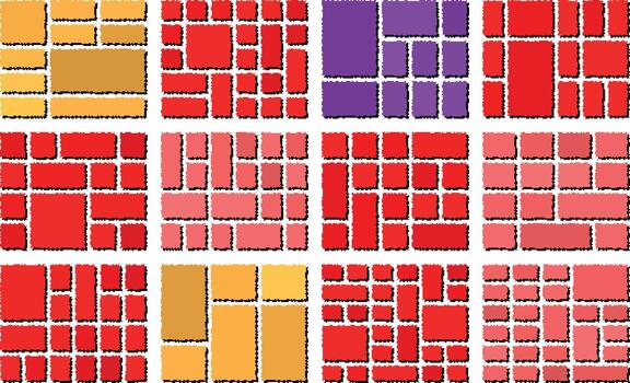 Abstract Pixel Glitch Digital Grid Design With Vibrant Distorted Visual Composition vector