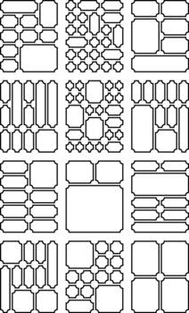 Smooth ticket presentation using inverted concept layered into neat bento grid sections vector