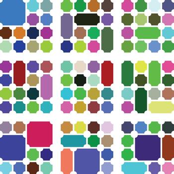 Creative ticket layout merging artistic inverted flow and symmetrical bento grid styling vector