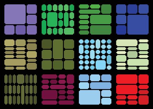 Minimal premium ticket executed with unified inverted concept and consistent grid balance vector