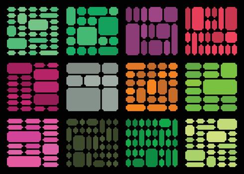 Modern approachable ticket balancing concise inverted structure with crisp grid components vector