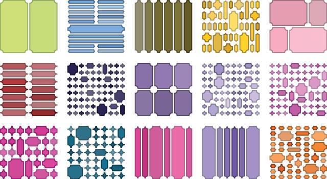 mejorado invertido boleto estilo haz secundario vibrante estético bento cuadrícula formatos vector