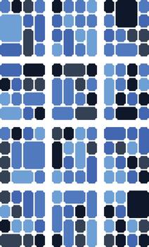 Custom inverted ticket design bundle made for standout creative bento grid pieces vector