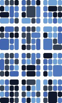 Optimized inverted ticket styled bundle crafted for smooth modern bento grid scenes vector