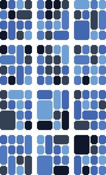 Premium crafted inverted ticket style bundle tailored for balanced bento grid graphics vector