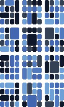 Elegant refined inverted ticket design bundle built for graceful bento grid patterns vector