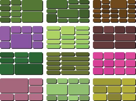 versátil boleto invertido estilo bento cuadrícula haz obra de arte útil para muchos temas vector