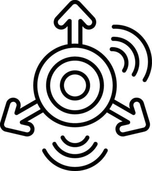 Accelerometer Sensor Module vector