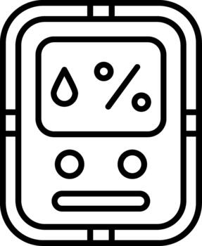 Digital Humidity Sensor vector