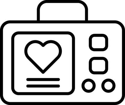 ECG Monitoring Device vector