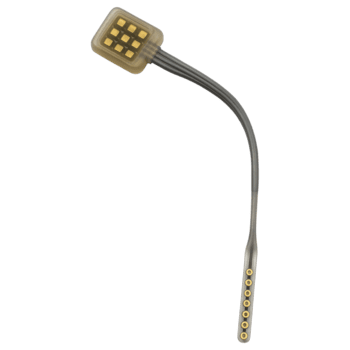 Neural electrode array for deep brain stimulation device png