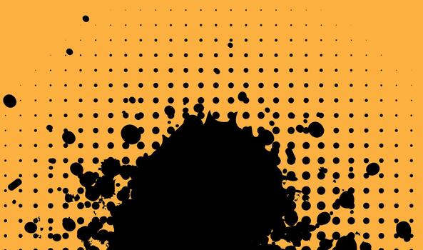 un negro y blanco antecedentes con un punto modelo vector