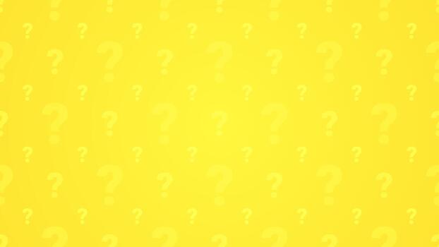 sencillo limpiar brillante amarillo pregunta marca repitiendo modelo horizontal antecedentes diseño vector