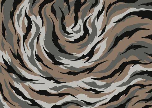 Abstract Desert camouflage pattern vector