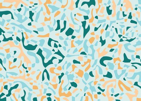 Abstract liquid terrazzo art pattern background. vector