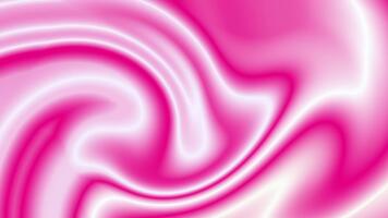 animering skapa en virvlande animering av en rosa och vit abstrakt bakgrund mönster. video