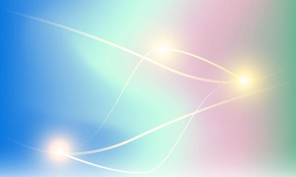 resumen red conexión con brillante nodos. vector