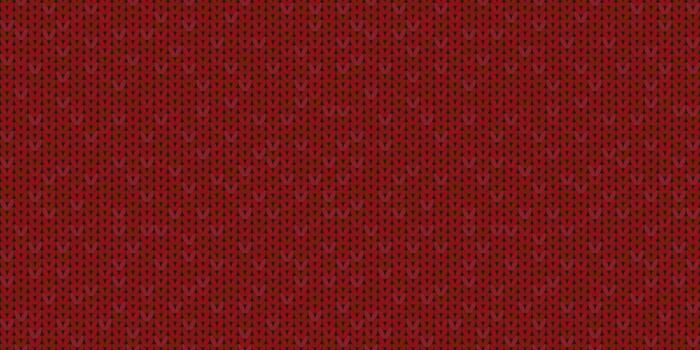 Abstract red knitted texture seamless pattern background vector