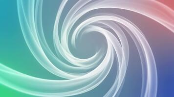 abstrakt virvlande ljus ränder i pastell lutning bakgrund rörelse grafik slinga video